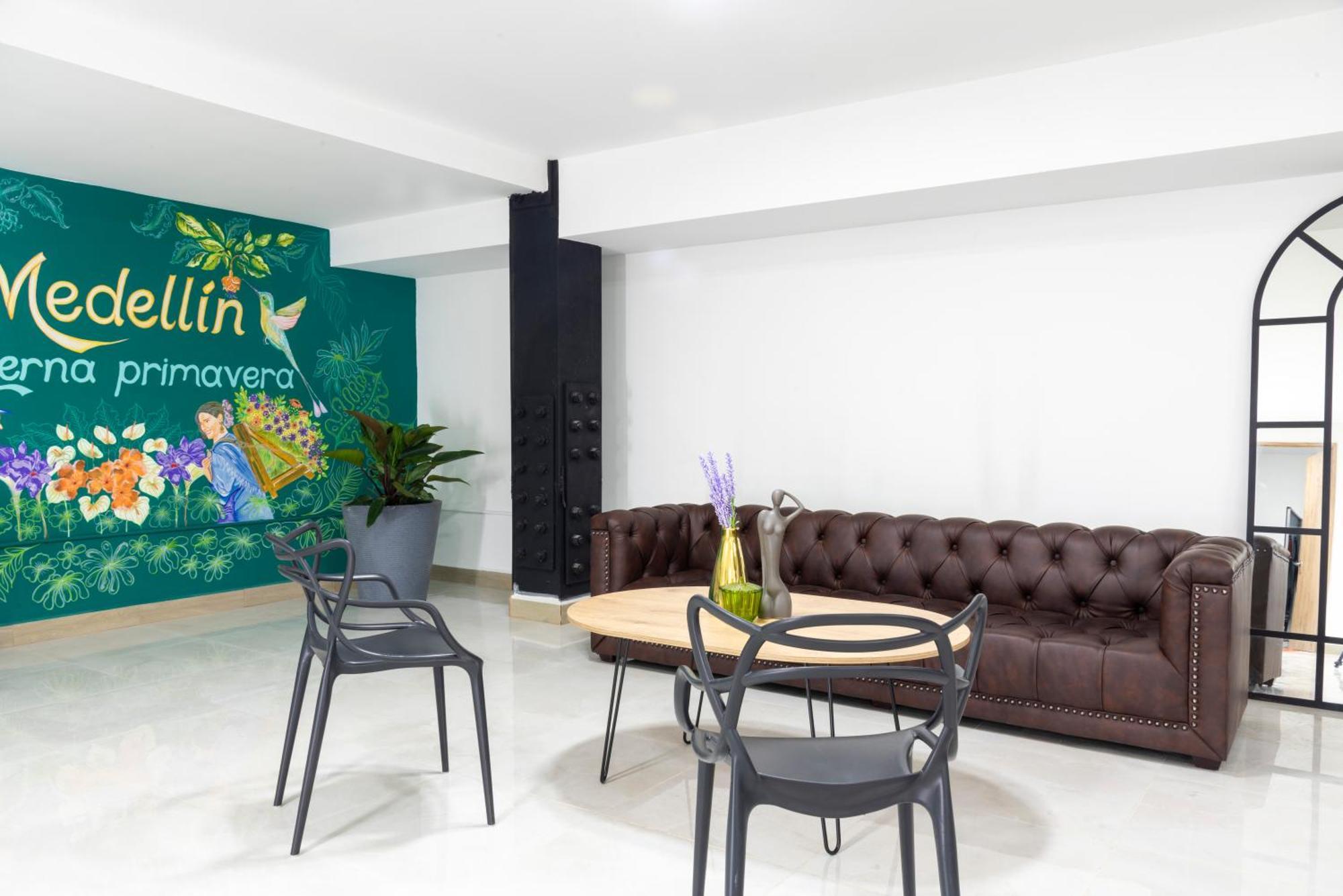 Nook Apartamentos En El Corazon De Медельин Экстерьер фото